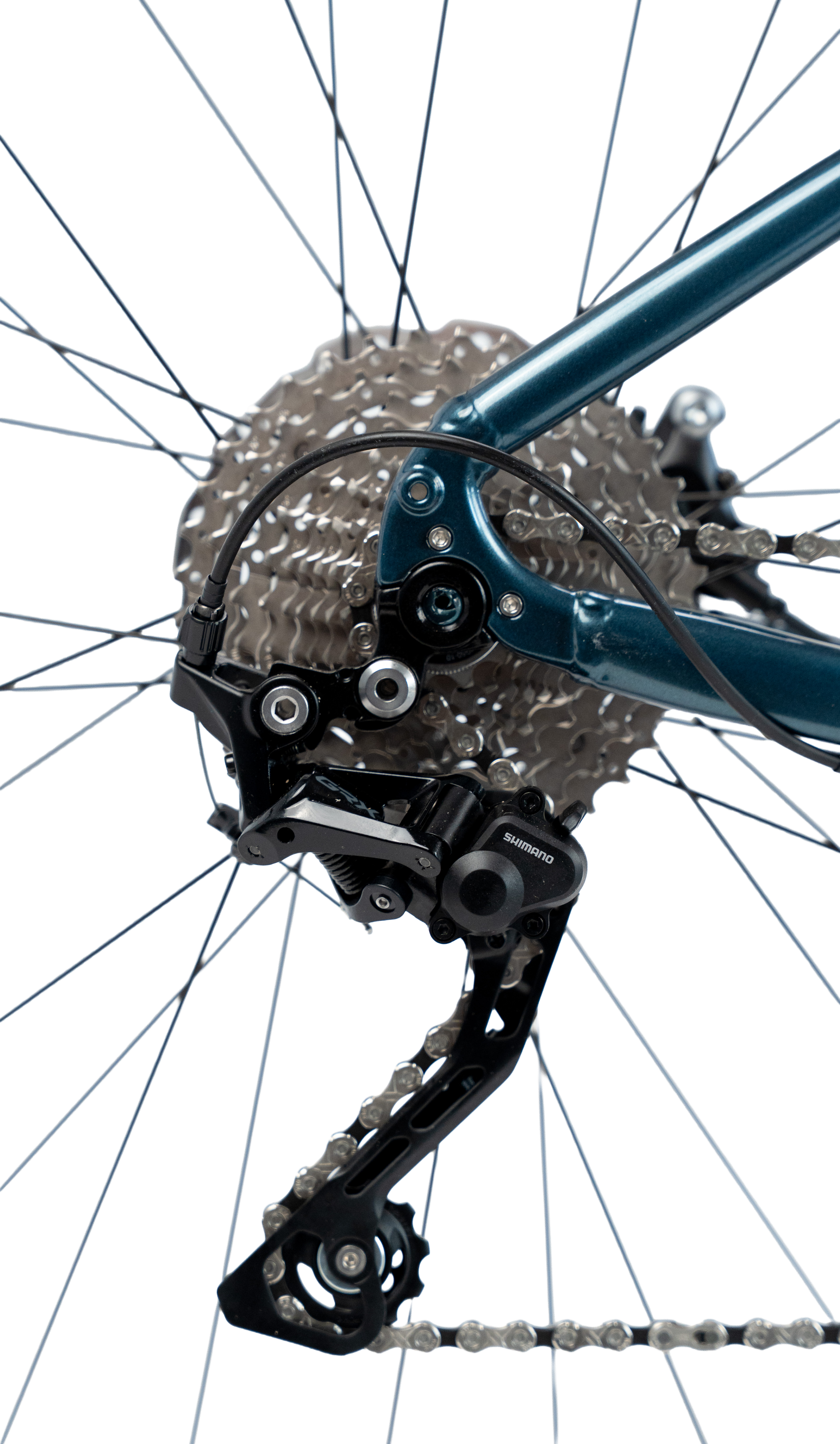 Napęd Shimano GRX 400 oraz hamulce hydrauliczne tarczow rower Gravel Goetze Onyx Pro