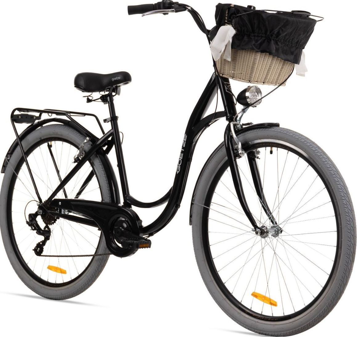 Rower miejski damski Goetze Mood 28 NewLine w modnym kolorze