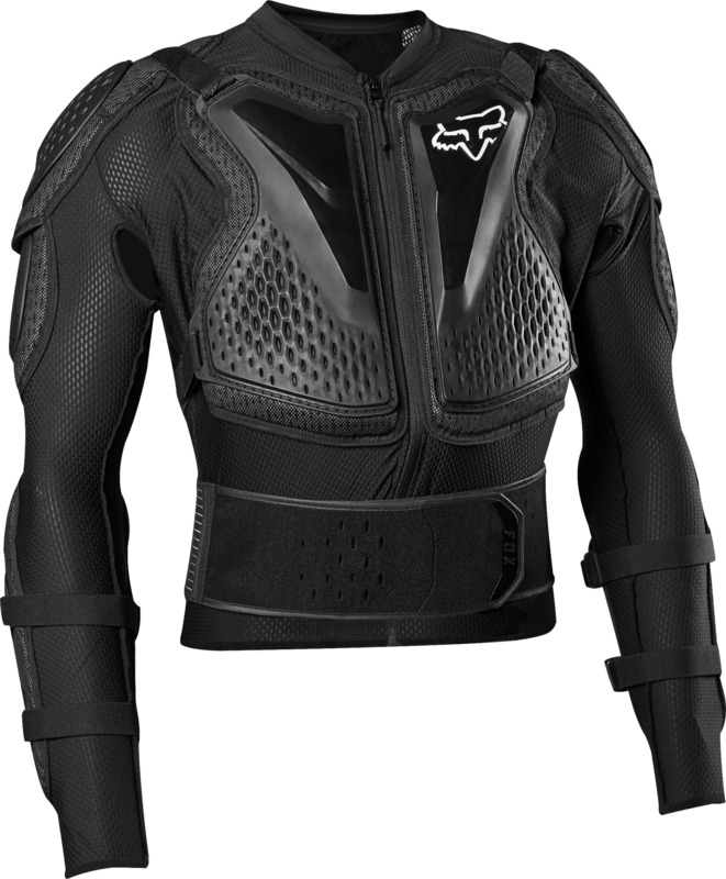 Koszulka z ochraniaczami FOX Titan Sport Black