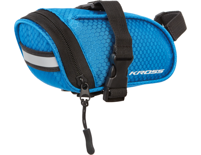 Niebieska torebka podsiodłowa Kross Roamer Saddle Bag L