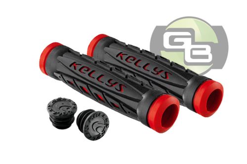 Chwyty kierownicy EXBONE red