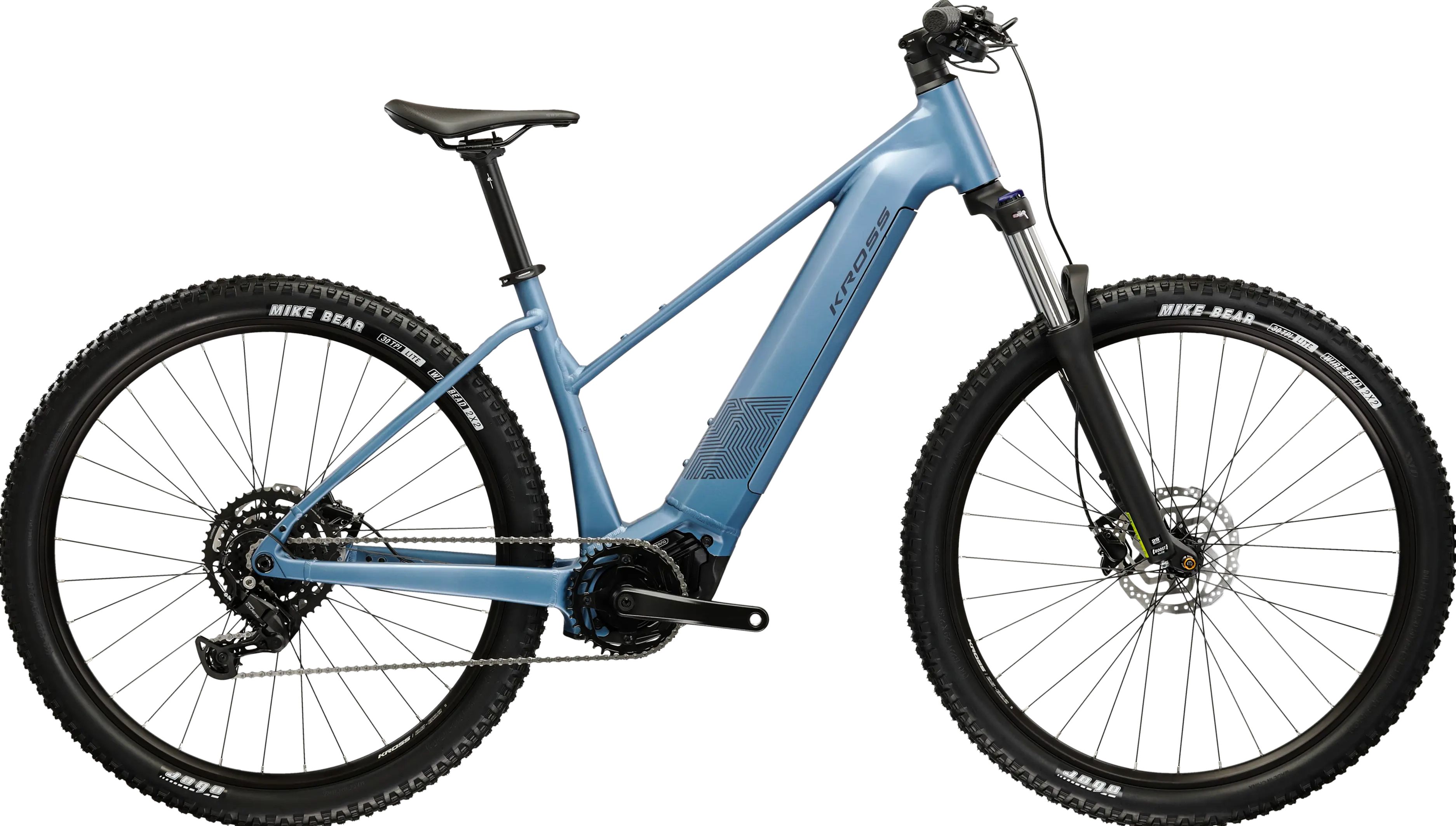 Rower elektryczny Kross Influx Hybrid 1.0 LS 2026 widok boczny