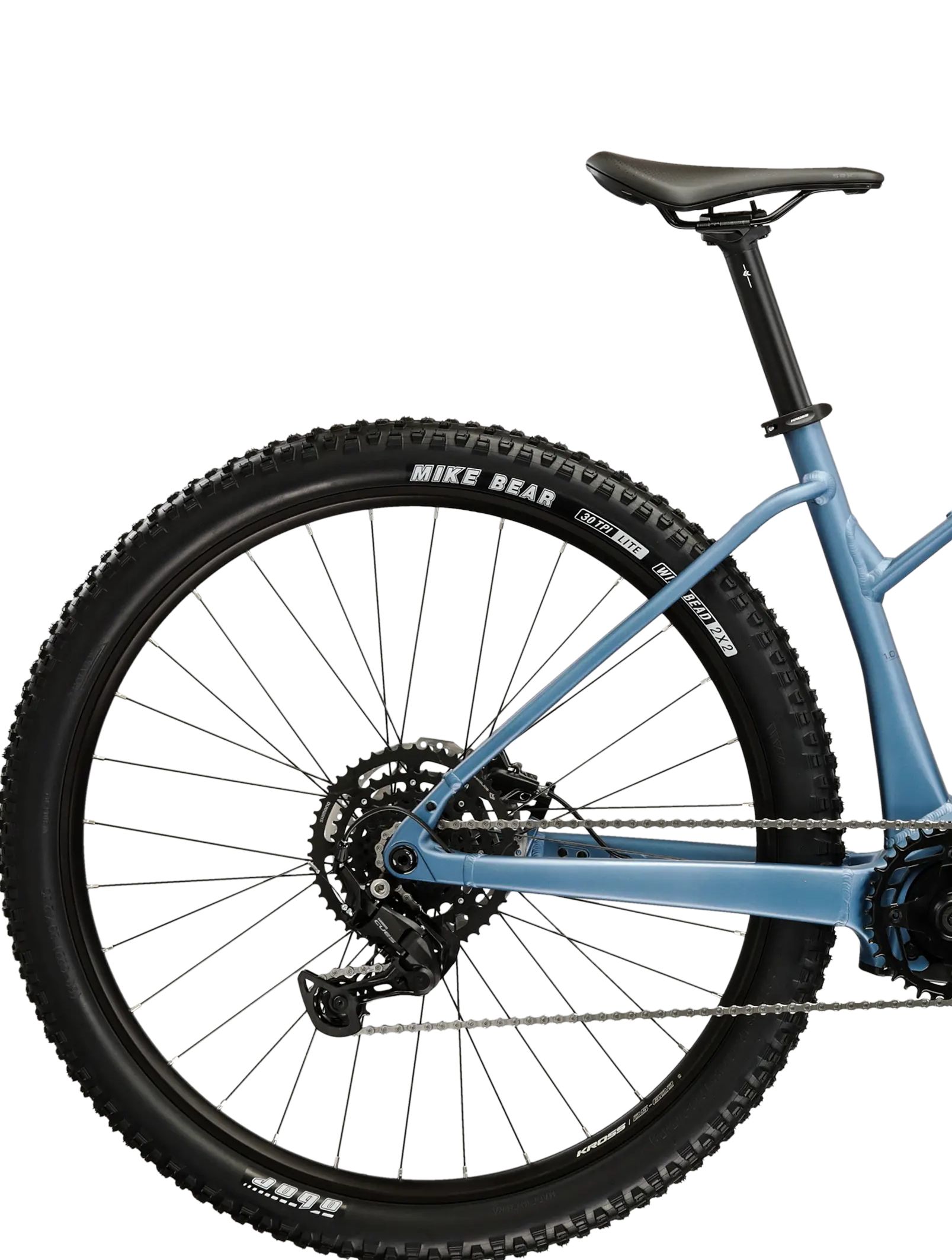 Silnik centralny Bafang M410 i napęd Shimano CUES w Kross Influx Hybrid 1.0 LS