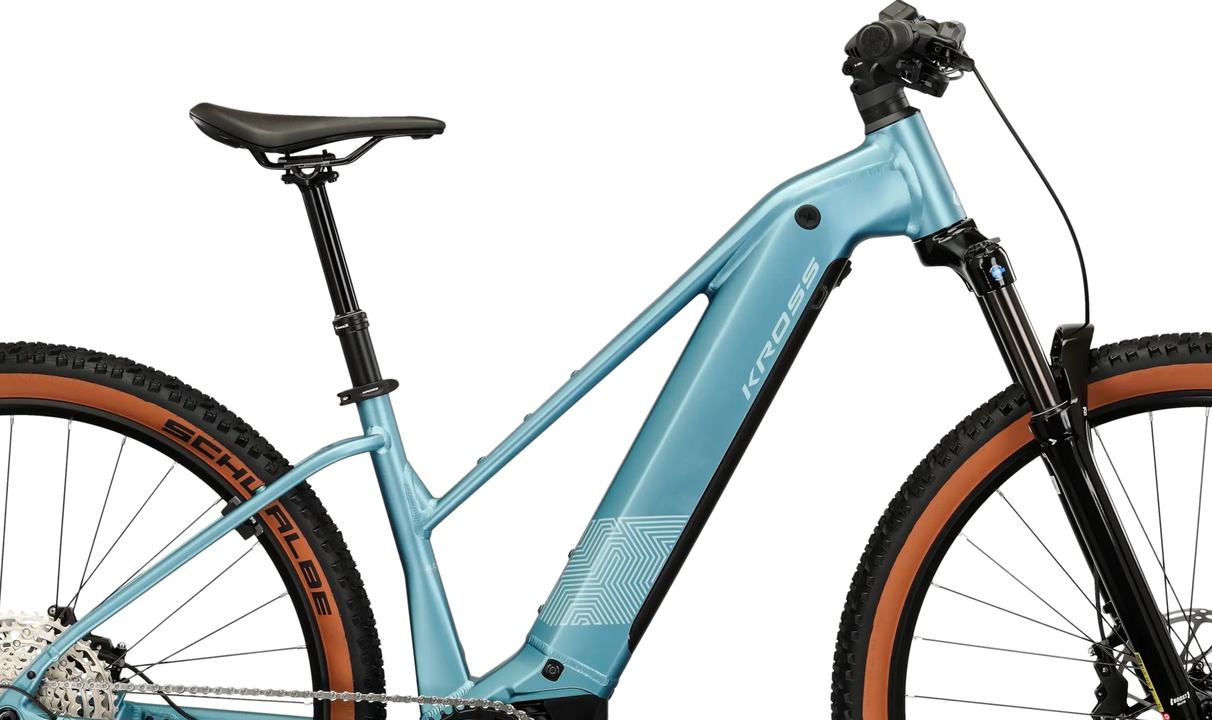 Silnik Bosch CX i napęd Deore 12s w Kross Influx Hybrid 4.0