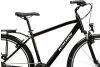 Rower trekkingowy miejski turystyczny Kross Trans 1.0z męską ramą dla mężczyzny 28 L czarny kolekcja 2025 3