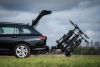 Bagażnik samochodowy na hak Kross e-Move 2 Pro na 2 rowery elektryczne 6