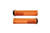 Chwyty rowerowe Peaty's Monarch Knurl Thin  mango