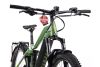 Rower elektryczny full suspension z amortyzacją