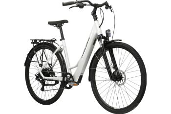 Rower Kross miejski trekkingowy elektryczny Trans Hybrid 1.0 z damską ramą z niskim przekrokiem 6