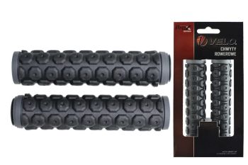 Chwyty rowerowe Prox VLG-184 szaro czarne