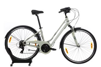Rower Miejski Damski Dla Kobiety z Damską ramą Giant liv Flourish FS 1 2 3 4