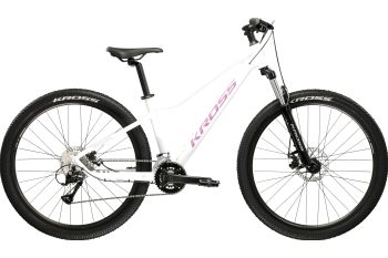 Rower górski damski Kross Lea 3.0 biały - bok