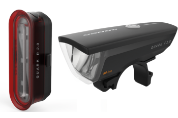 Lampki rowerowe Kross Quark Set 2.0 Ładowanie USB