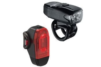 Zestaw lampek rowerowych Lezyne KTV Drive Przód 200lm+ KTV 10lm tył USB