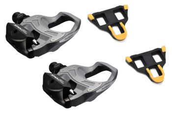 Pedały rowerowe Shimano SPD PD-R550 Szare Komplet z blokami