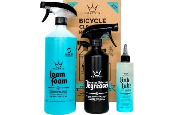 Zestaw do czyszczenia i smarowania roweru Peaty's Wash Protect Lubricate All-Weather
