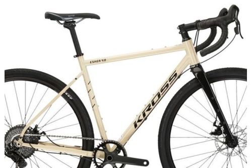 Rower gravel Kross Esker 4.0 CrMo MS + Zestaw Oświetlenia i Pedały GRATIS