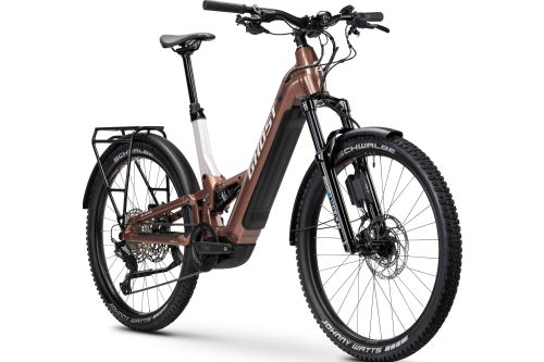 Rower elektryczny górski damski z bagażnikiem i błotnikami Ghost E-ASX ABS EQ Low 4