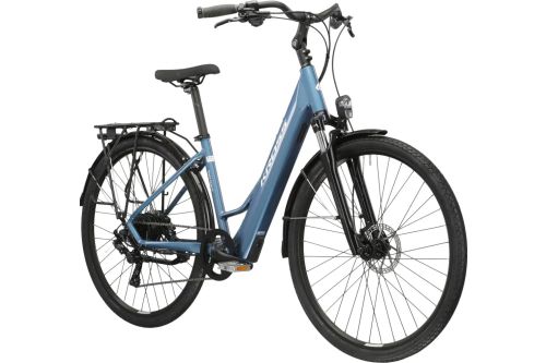 Rower Kross miejski trekkingowy elektryczny Trans Hybrid 1.0 z damską ramą z niskim przekrokiem 1