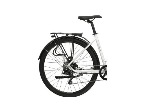 Rower Kross miejski trekkingowy elektryczny Trans Hybrid 1.0 z damską ramą z niskim przekrokiem 9