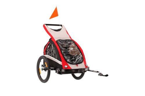 Przyczepka rowerowa Kross Freedom dla 2 dzieci 1