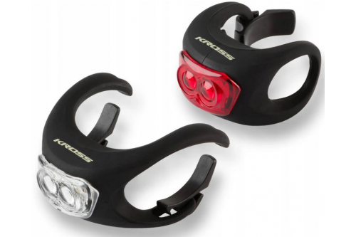 Komplet oświetlenia Kross Silicone