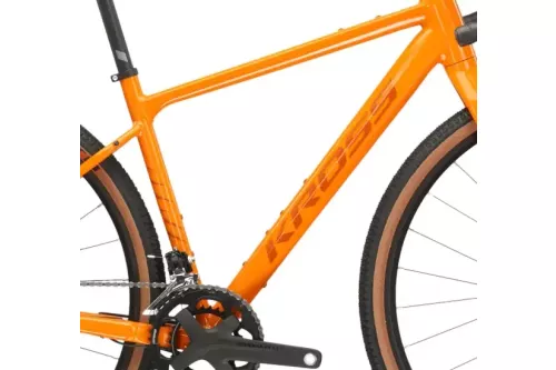 Rower gravel Kross Esker 5.0 2024 pomarańczowy 3