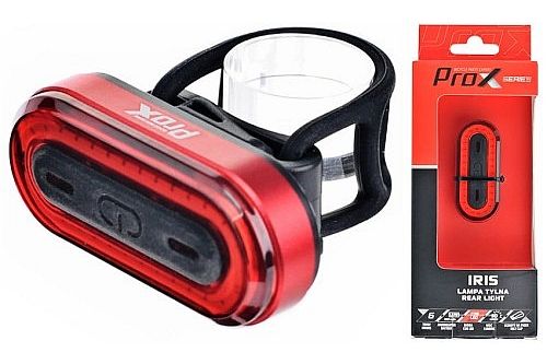 Lampka rowerowa ProX Iris tylna 50Lm