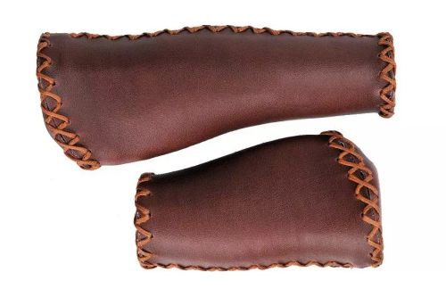 Chwyty rowerowe Prox VLG 649 do roweru miejskiego Eko skóra