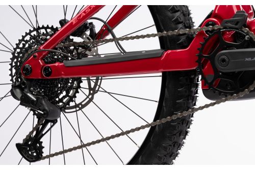 Ghost E-ASX Essential HIGH 2025 – kokpit z kierownicą XLC 800 mm i wyświetlaczem Bosch Intuvia 100