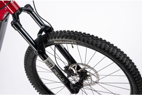 Ghost E-ASX Essential HIGH 2025 – napęd SRAM SX Eagle 12s i prowadnica MRP