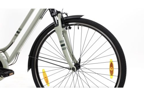Rower Miejski Damski Dla Kobiety z Damską ramą Giant liv Flourish FS 1 2 3 4