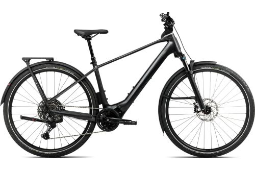 Rower elektryczny miejski trekkingowy miejski do jazdy na wycieczki po mieście po szutrach drogach polnych Orbea KEMEN TOUR 10 1