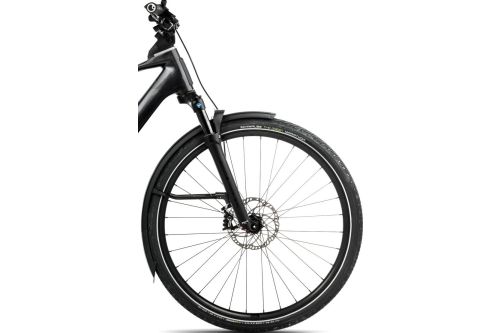 Rower elektryczny miejski trekkingowy miejski do jazdy na wycieczki po mieście po szutrach drogach polnych Orbea KEMEN TOUR 10 3