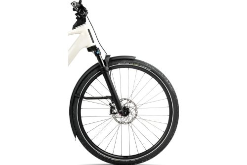 Rower elektryczny miejski trekkingowy miejski do jazdy na wycieczki po mieście po szutrach drogach polnych Orbea KEMEN TOUR 10 6