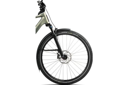 Rower elektryczny miejski trekkingowy miejski do jazdy na wycieczki po mieście po szutrach drogach polnych Orbea KEMEN TOUR 10 10