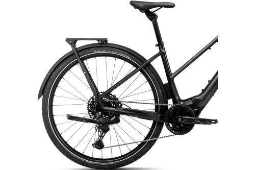 Rower elektryczny miejski trekkingowy miejski do jazdy na wycieczki po mieście po szutrach drogach polnych Orbea KEMEN TOUR 20 MID 3