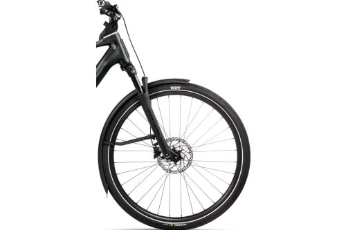 Rower elektryczny miejski trekkingowy miejski do jazdy na wycieczki po mieście po szutrach drogach polnych Orbea KEMEN TOUR 30 MID 2