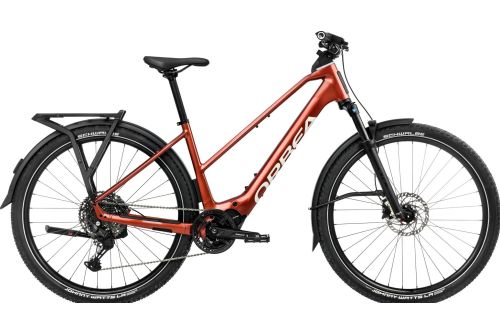 Rower elektryczny miejski turystyczny do jazdy do pracy na działkę po mieście Orbea KEMEN ADV 20 MID 28mph 5