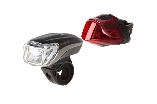 Zestaw lampek rowerowych TURISMO SPORT SET 130 lm
