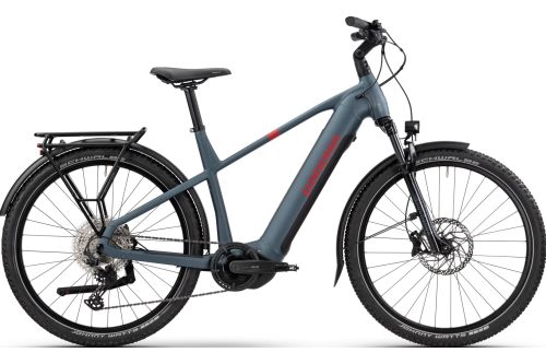 Rower elektryczny trekkingowy Winora Yucatan X12 High niebieski