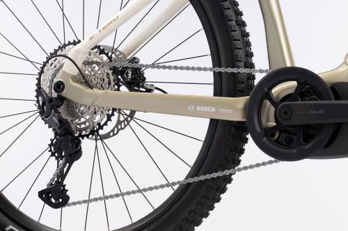 Ghost E-Teru Pro 2025 – tylna część roweru, napęd Shimano XT/SLX