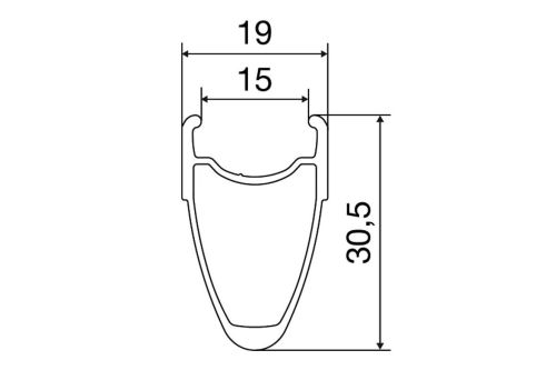 Komplet kół torowych MAVIC Ellipse