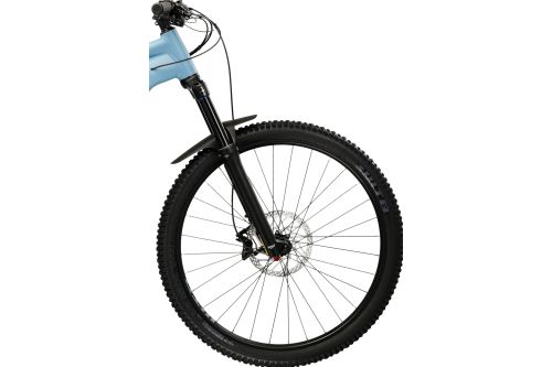 Rower elektryczny Kross Grist Boost 2.0 2026 niebieski - widelec