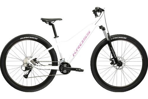 Rower górski damski Kross Lea 3.0 biały - bok