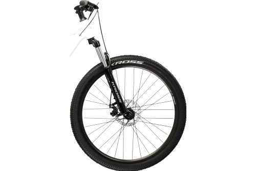 Rower górski damski Kross Lea 3.0 biały - widelec