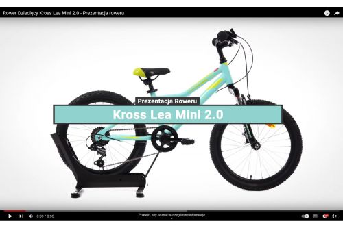 Rower dziecięcy Kross Lea Mini 2.0 20cali + Gratis
