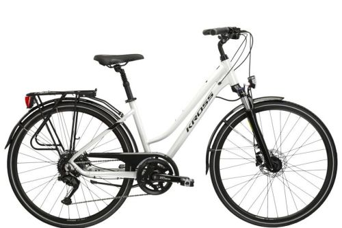 Rower trekkingowy damski Kross Trans 5.0 2024 BG + Licznik Gratis