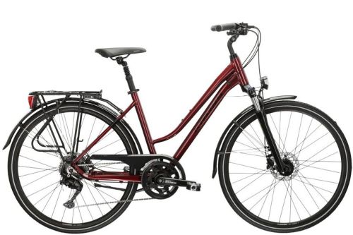 Rower trekkingowy damski Kross Trans 5.0 2024 BG + Licznik Gratis