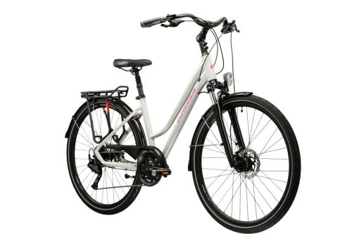 Rower trekkingowy miejski turystyczny Kross Trans 5.0 z damską ramą z niskim przekrokiem z niską ramą 28